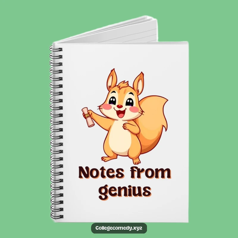 Funny Squirrel Graduation Notebook: Journal Your Success, Perfect Humorous Gift for Grads